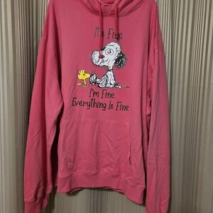 Source Unknown Pink Graphic Hoodie